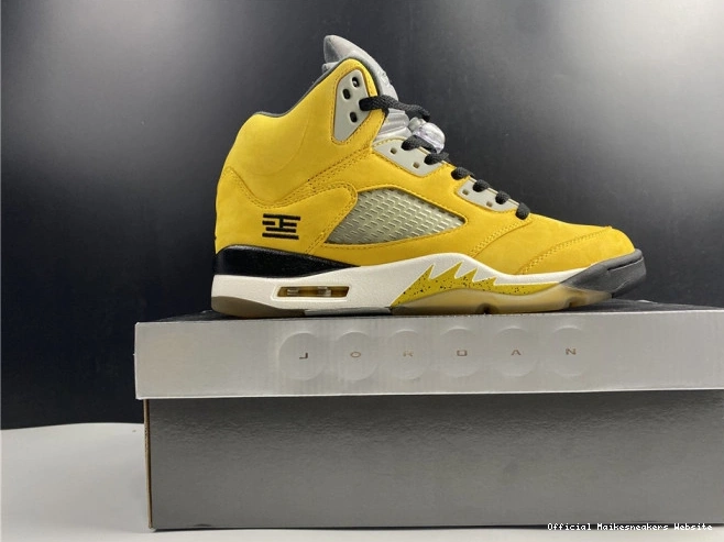 Official Maikesneakers Air Retro 5 454783-701 T23 Jordan Tokyo 0715